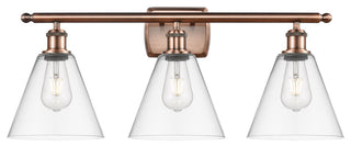 Innovations 516-3W-AC-GBC-82 3 Light Bath Vanity Light, Antique Copper