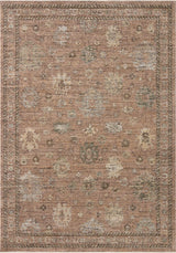 Loloi Priscilla Blush / Multi 5'-0" x 7'-6" Area Rug