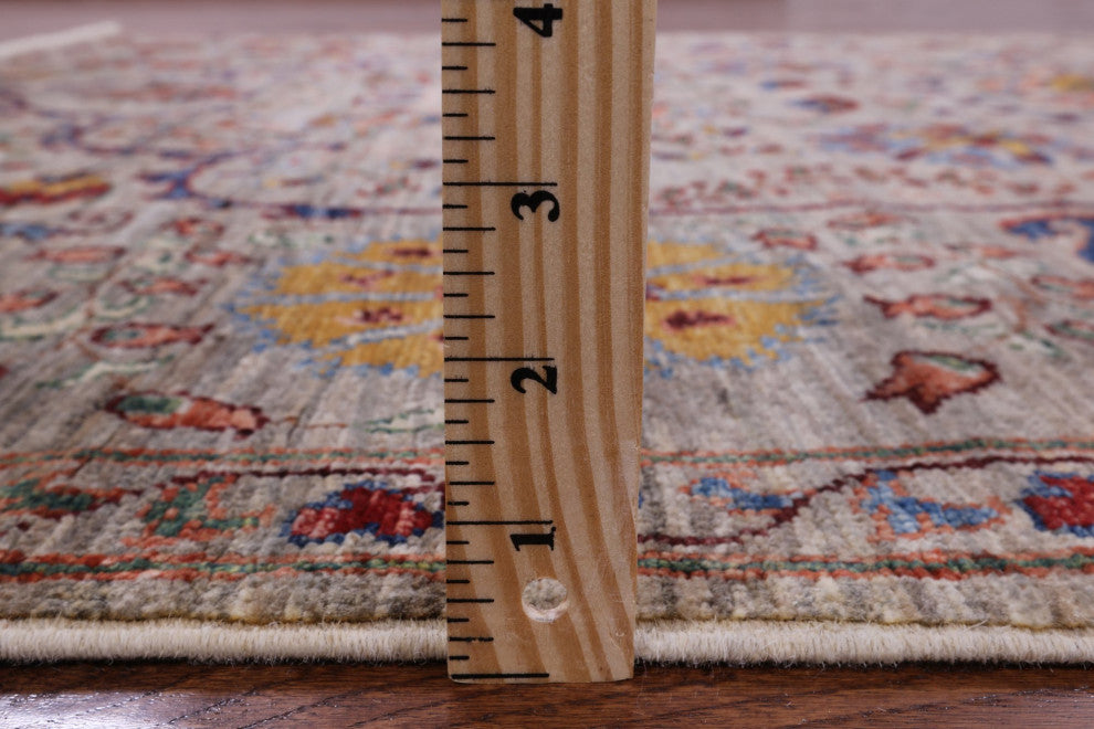 Persian Tabriz Handmade Wool Rug 5' 2" X 6' 11" Q9979