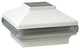 Universal Consumer Products  4 x 4 Solar Post Cap - White