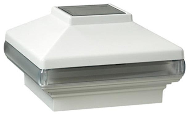 Universal Consumer Products  4 x 4 Solar Post Cap - White