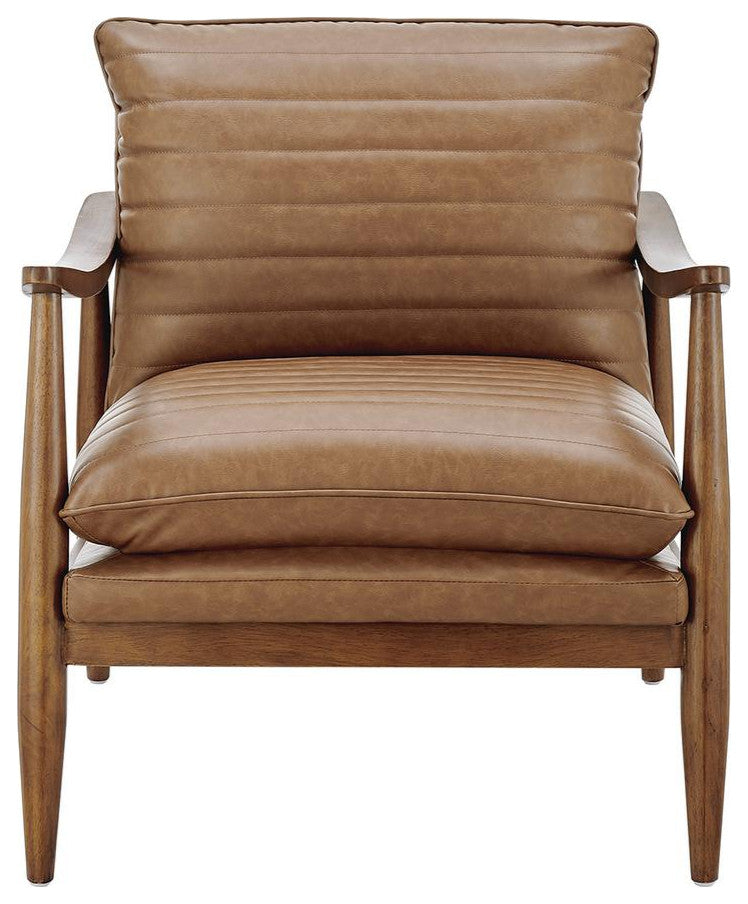 Edmond PU Accent Arm Chair