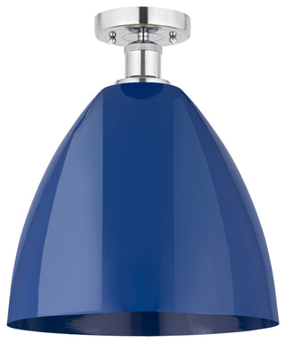 Innovations 616-1F-PC-MBD-12-BL 1 Light Semi-Flush Mount, Polished Chrome