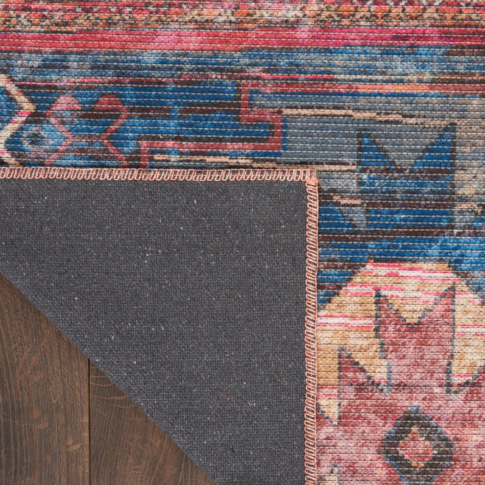Nicole Curtis Nc Series 1 8' x 10' Multicolor Machine Washable Area Rugs