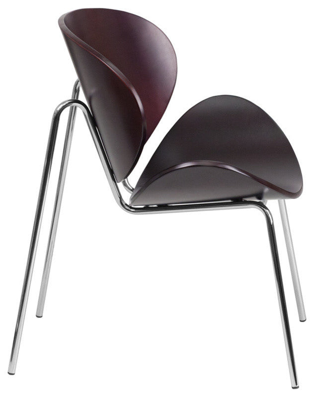 Mahogany Bentwood Leisure Side Reception Chair