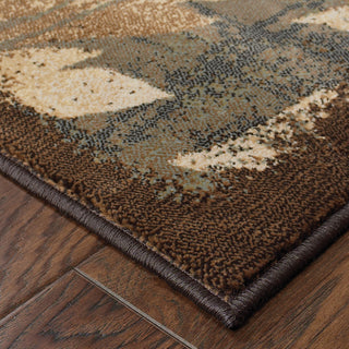 Hudson 1699G Brown/Blue 7'8"x10'10" Rug
