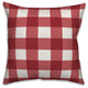 Red Buffalo Plaid 18x18 Throw Pillow