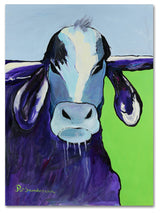 Pat Saunders-White 'Bull Drool' Canvas Art, 35"x47"