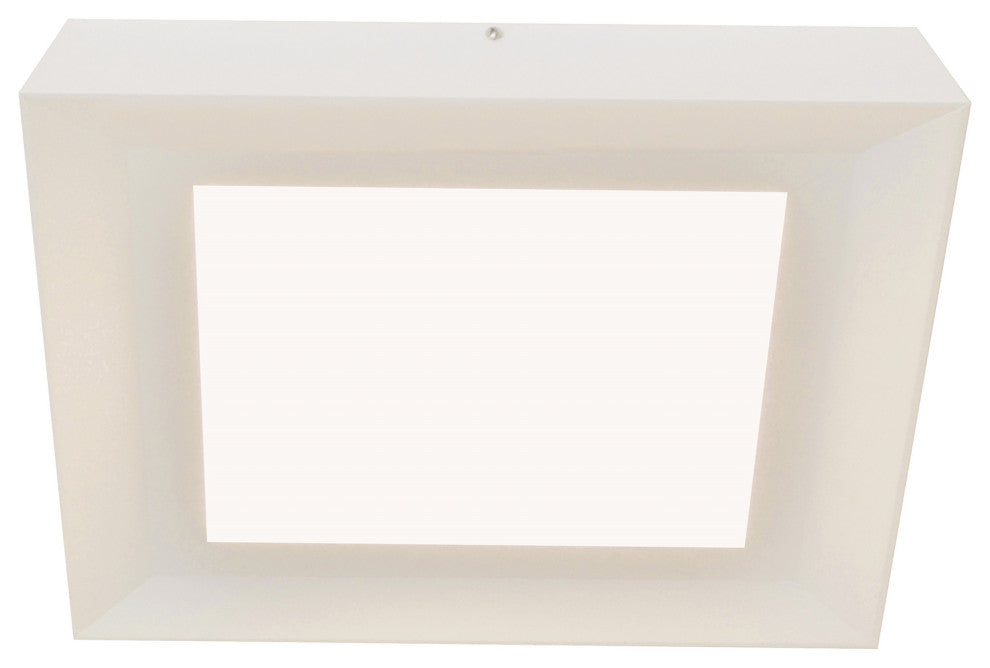 Zurich LED Square Surface Mount, White