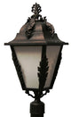 Parisian Elegance Post Mount, White
