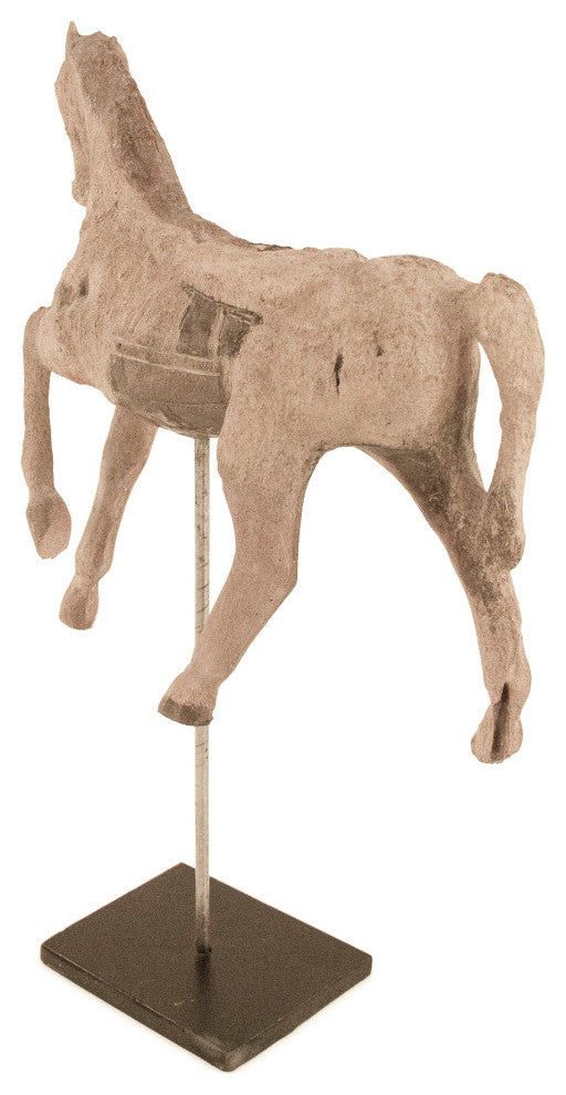 Resin Horse on Stand