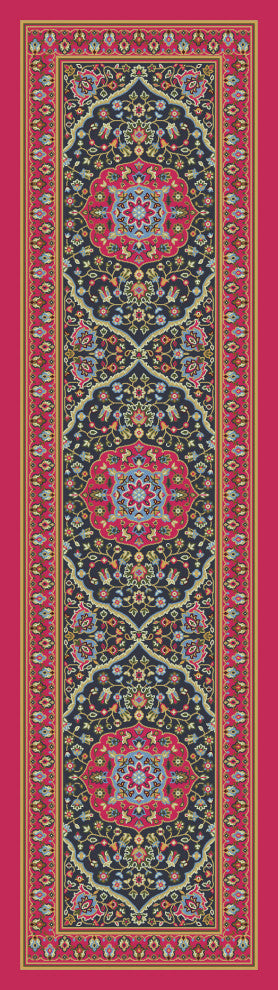 Zanza, Rose, 2'x8'