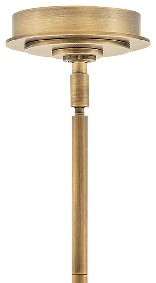 Fredrick Ramond Atera Large Single Tier Chandelier, Heritage Brass