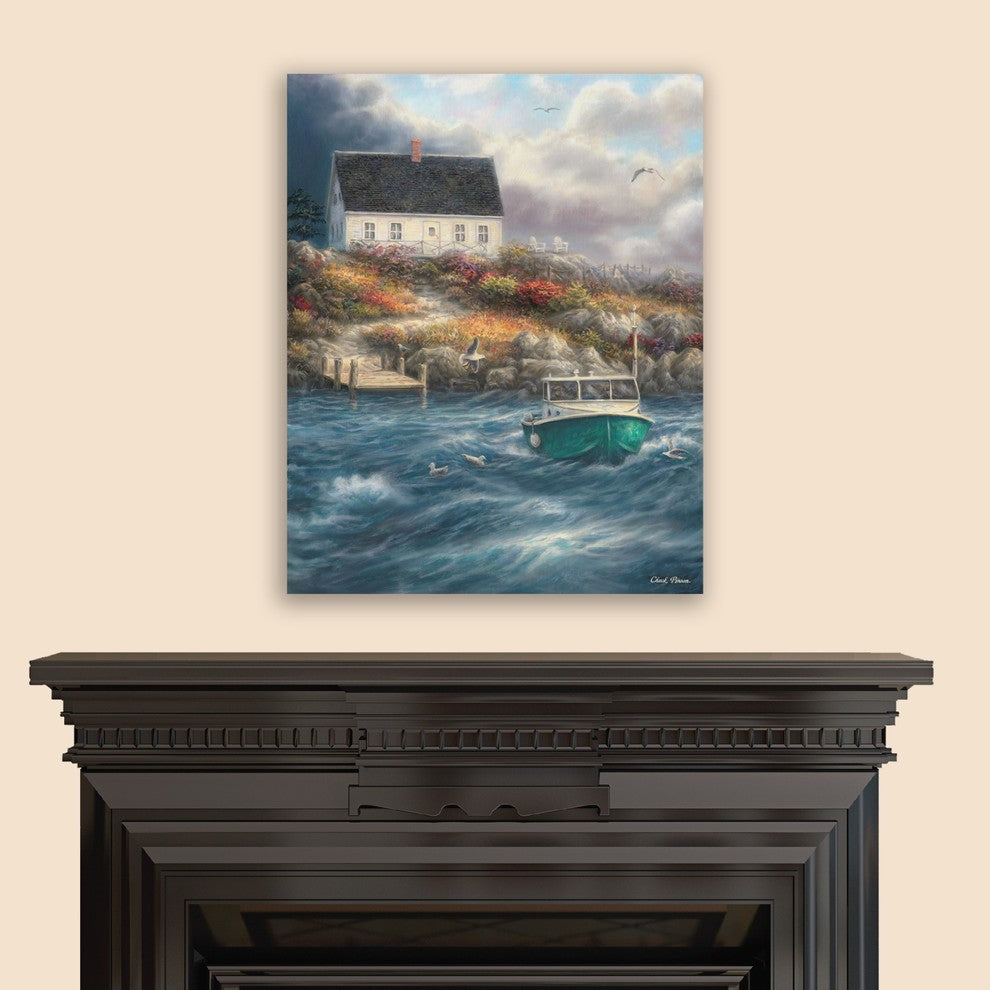Cortesi Home "Cape Code Afternoon" by Chuck Pinson, Giclee Canvas Art, 26"x34"
