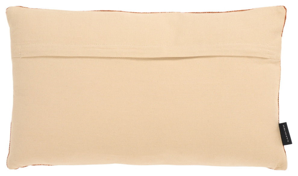 Safavieh Rowe Pillow, Rust