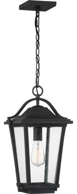 Darius 1-Light Outdoor Lantern, Earth Black