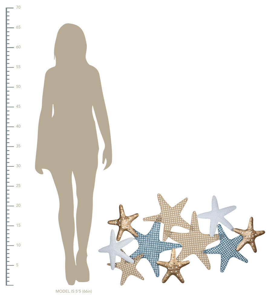 Coastal Starfish Design Wall D"cor