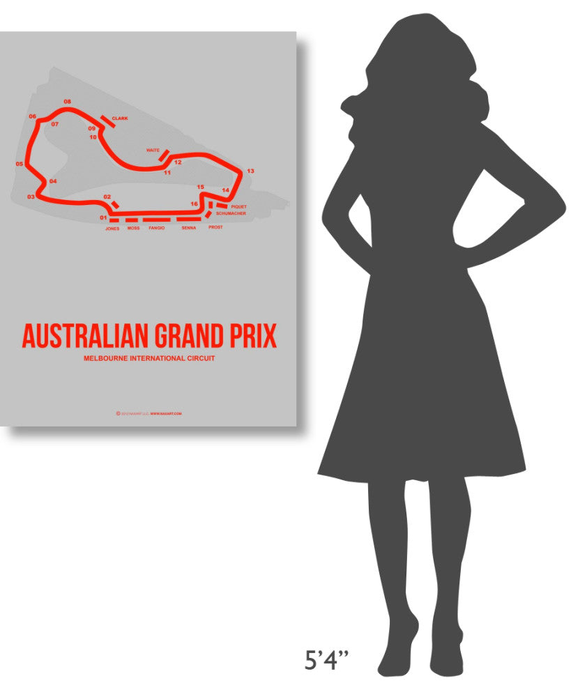 "Australian Grand Prix 1" Fine Art Print