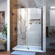 Dreamline Unidoor Min 50" To Max 51" Frameless Hinged Shower Door