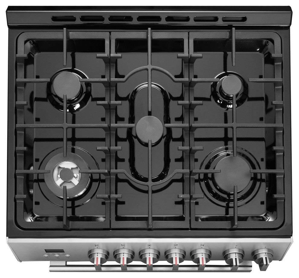 Cosmo COS-305AGC 30" 5.0 cu. ft. Single Oven Gas Range With 5 Burner Cooktop