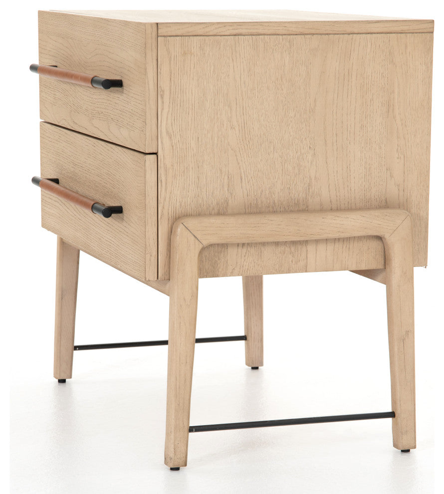 Rosedale Nightstand-Yucca Oak Veneer