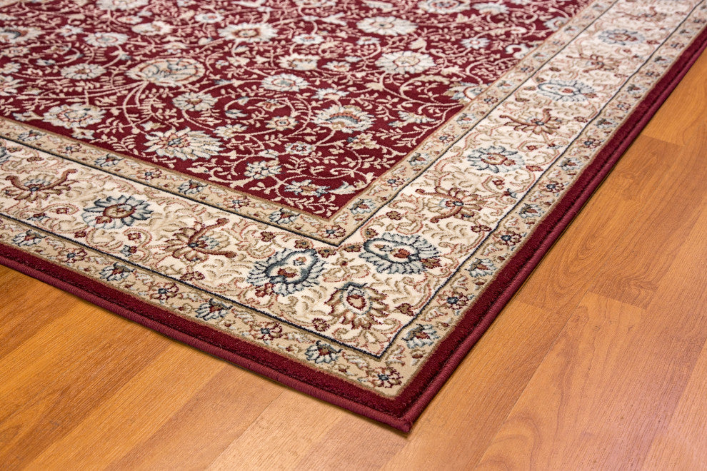 Melody Red Rug, 5'3"x7'7"