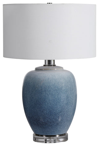 Uttermost Blue Waters Ceramic Table Lamp