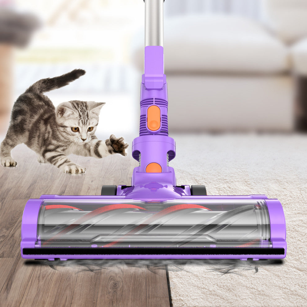 Moosoo Cordless Vacuum Lightweight 4-in-1 Stick Vacuum Cleaner X8