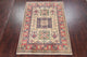 Kazak Oriental Traditional Area Rug Handmade Pakistani, Beige, 8'10"x6'0