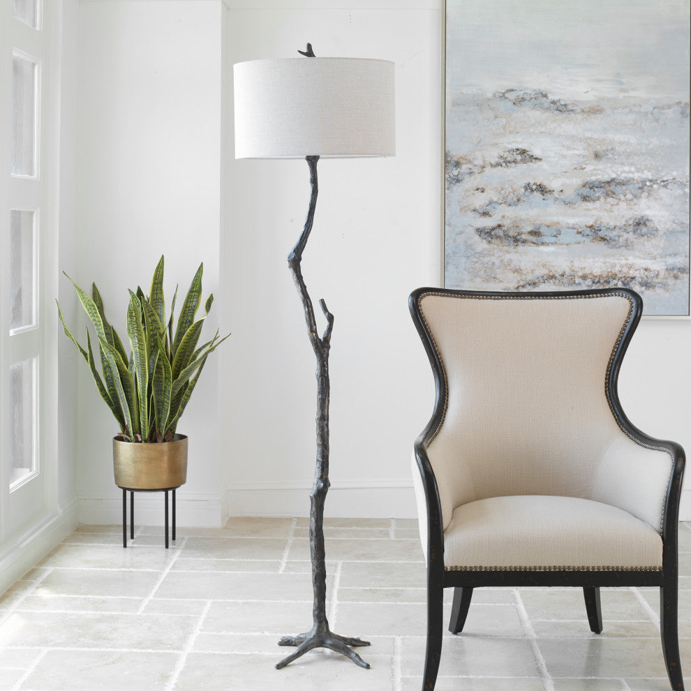 Uttermost Spruce Rustic floor lamp