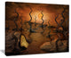"Looking to Future" Abstract Digital Art Canvas Print