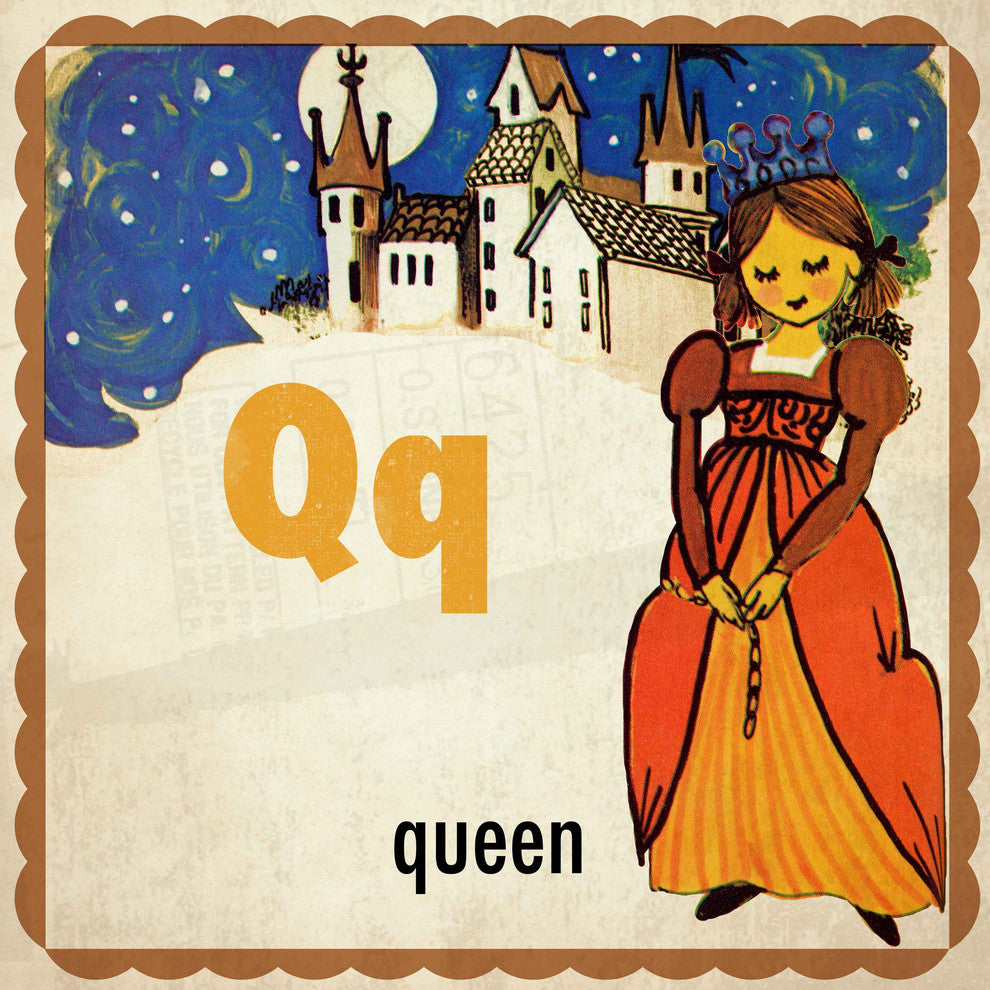 "Queen" Painting Print on Canvas by Curtis