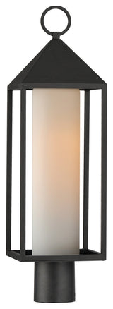 Maxim 30070 Aldous 24" Tall Post Light - Black