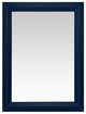 Transitional Framed Mirror, Heritage Blue, 24"
