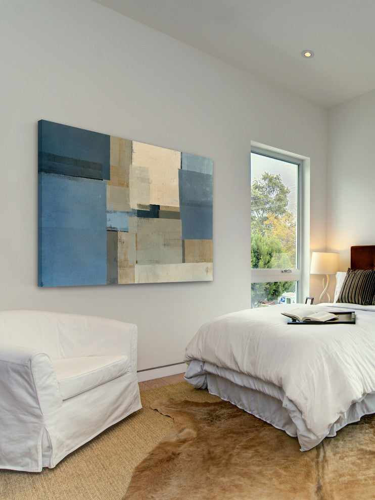 "Block Party" Painting Print on Canvas