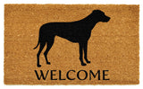 Calloway Mills Rhodesian Ridgebacks Doormat, 24"x36"