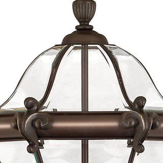 Hinkley Lighting H2447 San Clemente 26.5\" Tall 3 Light Post Light - Copper