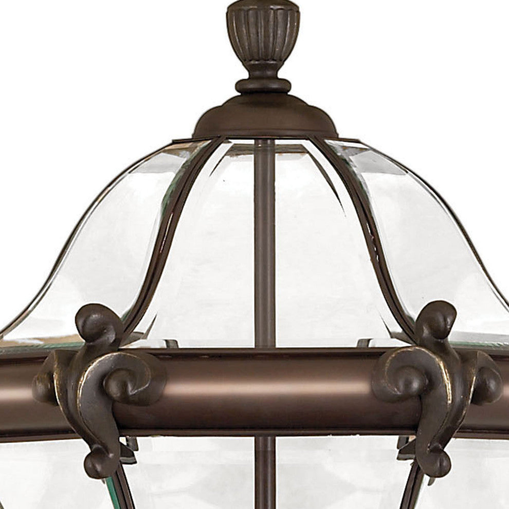 Hinkley Lighting H2447 San Clemente 26.5\" Tall 3 Light Post Light - Copper
