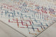 Cove Prismatic Delight Moroccan Tribal White Area Rug, 8'3"x10'0"