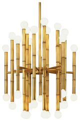 Meurice Chandelier, Modern Brass