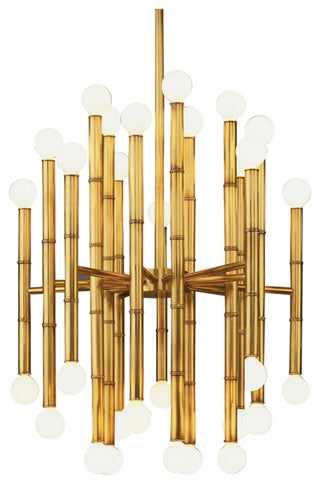 Meurice Chandelier, Modern Brass