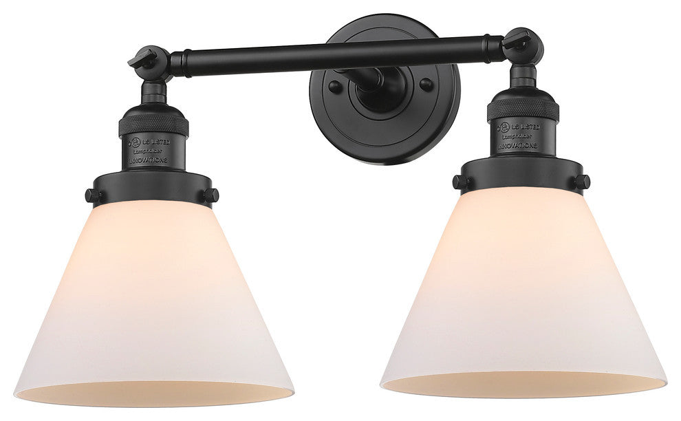 Innovations Lighting 208-Bk-G41-Led 2 Light Dimmable Led Bathroom Fixture