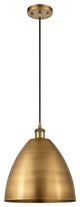 Ballston Dome Mini Pendant, Brushed Brass
