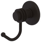 Mercury Robe Hook with Dotted Accents, Oil Rubbed Bronze