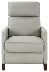 James Zero Gravity Power Recliner w/Power Head Rest and Lumbar, Corbett Chromium