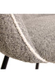 Gray Chenille Upholstered Dining Chair | Andrew Martin Colina