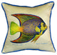 Betsy Drake Queen Angelfish Extra Large 22 X 22 Indoor / Outdoor Pillow