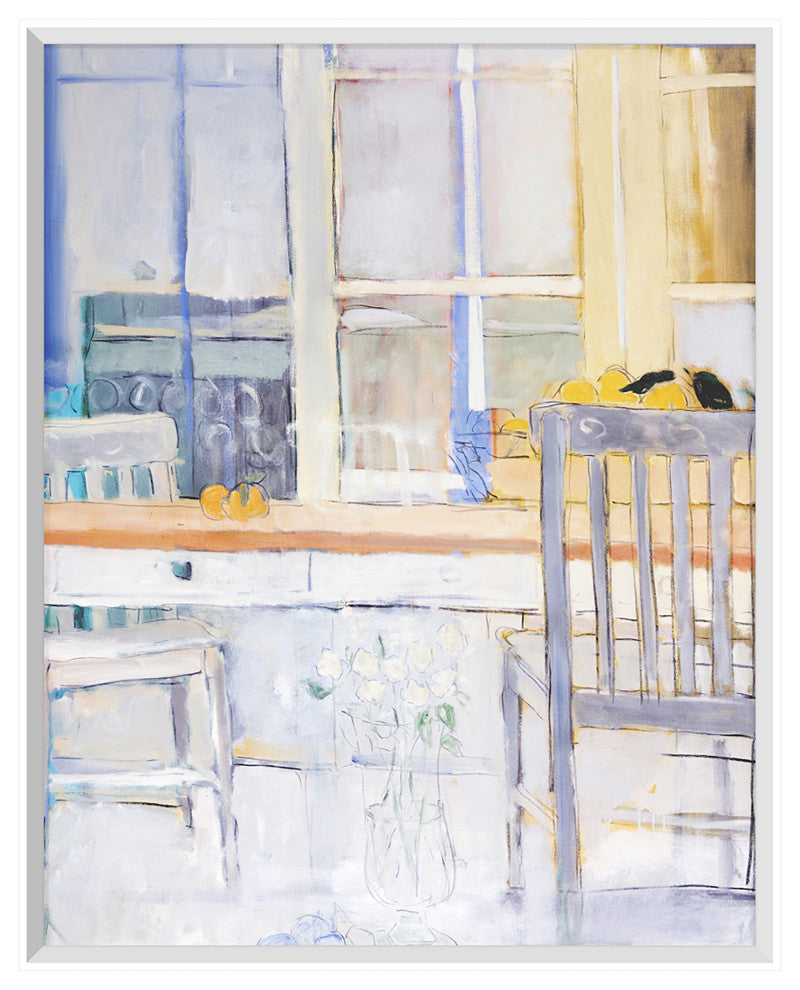 Our Front Porch Fine Art Print, White, 20"x16"