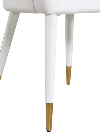 Destiny Dining Chair, Cream, Velvet