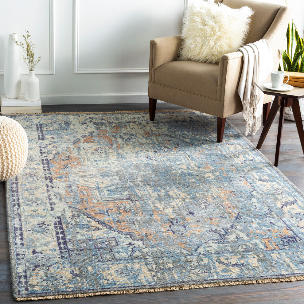 Surya Cappadocia CPP-5027 Traditional Area Rug, 10' x 14' Rectangle